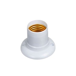 SOQUETE FIXO TETO TERMOPLASTICO BRANCO FOXLUX