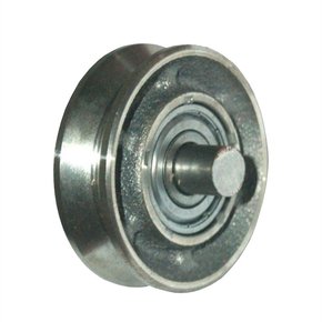 ROLDANA FERRO F RAIADA 100MM 4' V PINO