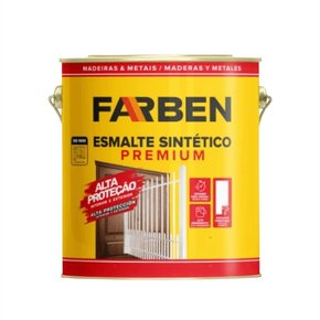 ESMALTE FARBEN 3,6 LT METALICO