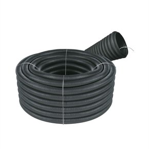 ELETRODUTO CORRUGADO PRETO C/GUIA 40MMX50MT METASUL