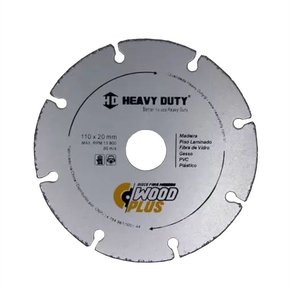 DISCO WOODPLUS TUNGSTENIO HEAVY D. 110X20