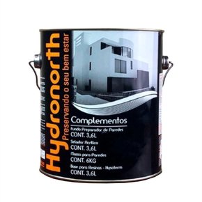 HYSOTERM FUNDO P/RESINAS INCOLOR 3,6 LT HYDRONORTH