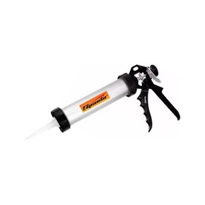 PISTOLA APLICADORA DE SILICONE FECHADA 400ML DE ALUMINIO - SPARTA