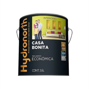 ACRIL ECONO. CASA BONITA 3,6 LT FOSCO HYDRONORTH