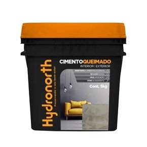 CIMENTO QUEIMADO FOSCO 5 KG HYDRONORTH