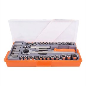 KIT FERRAMENTA SPARTA C/SOQUETES 40PCS - 13565