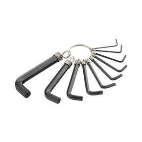 JOGO DE CHAVE ALLEN CURTA 1,5 - 10 MM CRV 10 PCS SPARTA