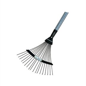 VASSOURA P/JARDIM ACO ARAME FIXA 18DT GRIFFO