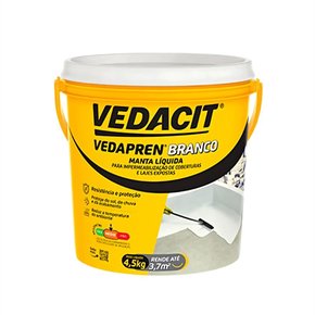 VEDAPREN BRANCO BL 3,6 LT (PAREDE) OTTO - 4,4KG