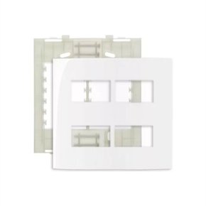 SLEEK CJ. PLACA 4X4 4 POSTO HOR C/SUP.BRANCA - 16019 MARGIRIUS