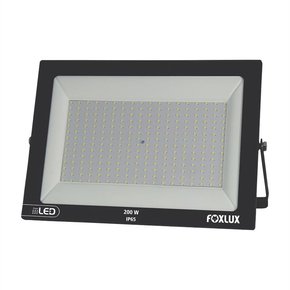 REFLETOR LED    6500K PRETO BIVOLT FOXLUX