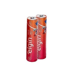 PILHA  ZINCO AAA BLISTER COM 2 PECAS ELGIN