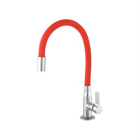 TORNEIRA GRIFFO DE BANCADA TB FLEX ROMA VERMELHO
