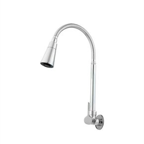 TORNEIRA GRIFFO DE PAREDE TB FLEX CROMADO JATO REG - VENEZA