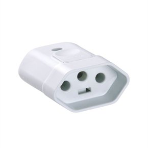 PLUG FEMEA 20A 3P TRAMONTINA BRANCO