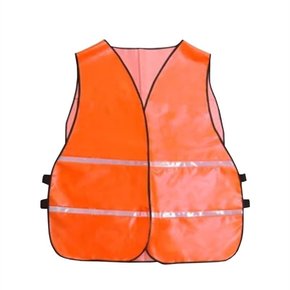 COLETE JAQUETA REFLETIVO BRANCO/LARANJA G