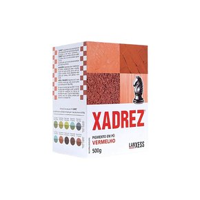 PO XADREZ 500 GR VERMELHO