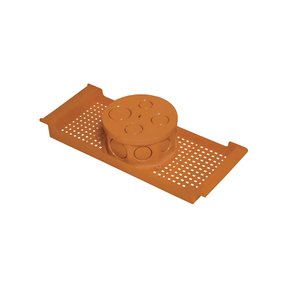 CAIXA LUZ 4 X 4 X 25 CM KRONA PVC SEXT.C/SUP. LAJE
