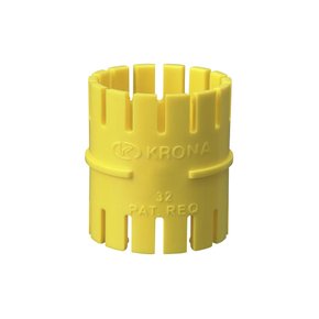 LUVA EMENDA CORRUGADO 25 MM AMARELO KRONA