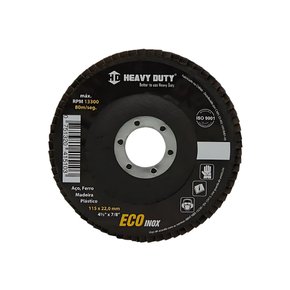 DISCO FLAP HEAVY DUTY 115 X 22 - ECOINOX