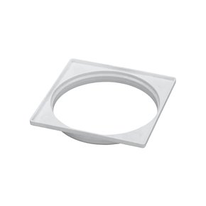 PORTA GRELHA QUADRADO KRONA 100MM BRANCO