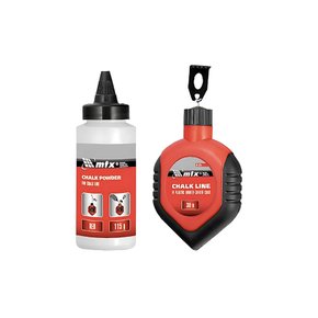 CARRETEL LINHA 30 MT + GIZ MARCACAO 115G VERMELHO