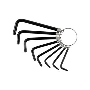 JOGO CHAVE TORX CURTA T-10 A T-40 9 PCS SPARTA