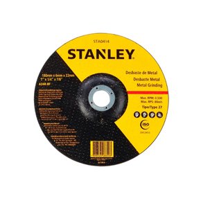 DISCO DESBASTE STANLEY 7" X 1/4 X 7/8
