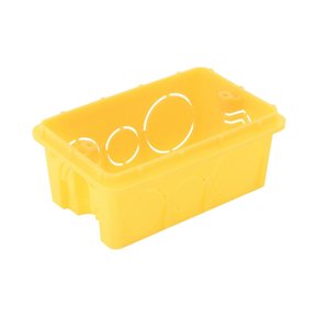 CAIXA LUZ 2 X 4 TRAMONTINA PVC AMARELA