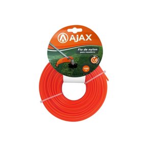FIO PARA CORTAR GRAMA AJAX 1.8MM X100 MT