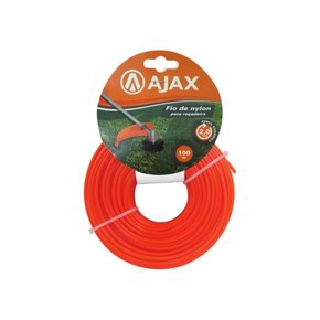 FIO PARA CORTAR GRAMA AJAX 2.0MM X100 MT