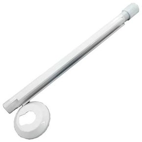 BRACO P/CHUV. ALUMINIO POLIDO 40 CM