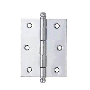DOBRADICA FCA CART. CROMADA PINO BOLA S/ANEL 3,0'' 3 PC C1301