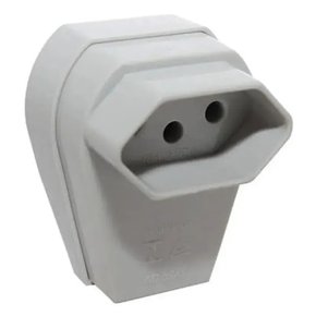 PLUG MACHO GIGANTE 20A 3P MARGIRIUS BRANCO PA022673