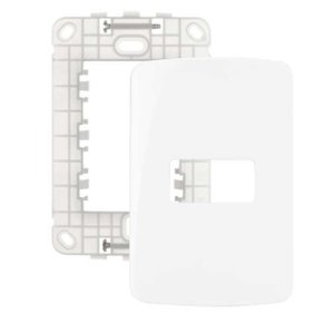 B3 PLACA 2X4 1 POSTO BRANCA - 19430 MARGIRIUS
