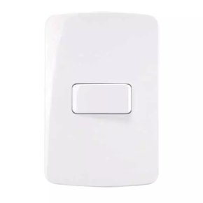 B3. CJ. INTERRUPTOR SIMPLES 2X4 BRANCA - 019477 MARGIRIUS