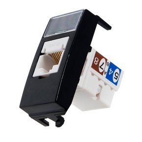 CLEAN MOD. TOMADA RJ45 CAT5 EBONY - 16815 MARGIRIUS