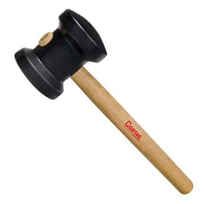 MARTELO BORRACHA PRETO 40 MM CORTAG