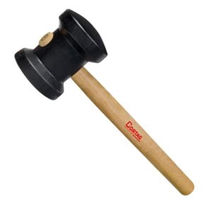 MARTELO BORRACHA PRETO 60 MM CORTAG