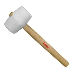 MARTELO BORRACHA BRANCO 80 MM CORTAG