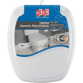 ASSENTO ALMOFADADO THEMA HERC BRANCO