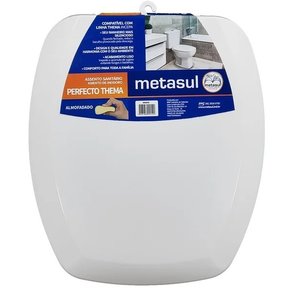 ASSENTO ALMOFADADO THEMA METASUL BRANCO