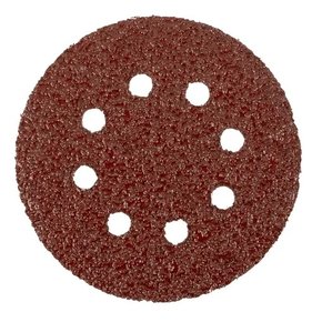 DISCO LIXA MTX 125MM C/VELCRO PERFURADO C/5