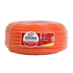 ELETRODUTO CORRUGADO LARANJA KRONA