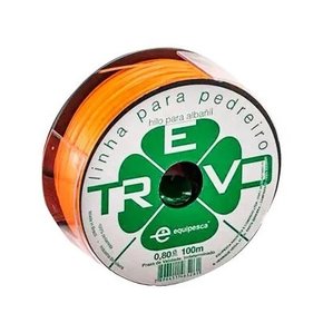 LINHA PEDREIRO 0,80 X 100 MTS TREVO LARANJA