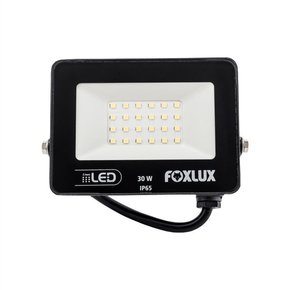 REFLETOR LED    6500K PRETO BIVOLT FOXLUX