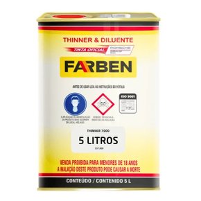 THINNER FARBEN 5500 - 5,0 LT