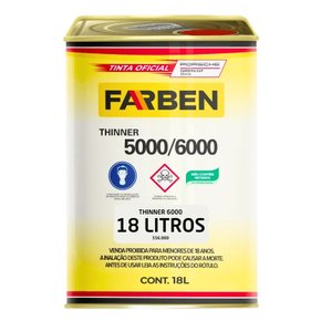 THINNER FARBEN 5500 - 18 LT