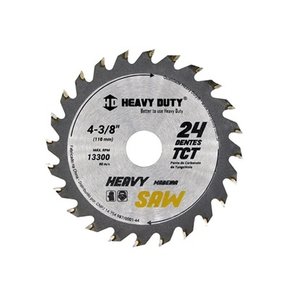 SERRA CIRCULAR WIDEA HEAVY DUTY 4.3/8 X 20MM 24D