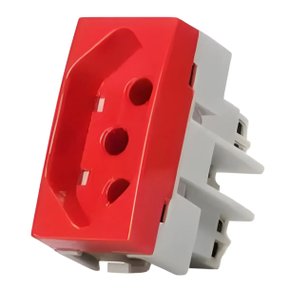 SLEEK  MOD. TOMADA   20A 2P+T VERMEL  - 15918 MARGIRIUS